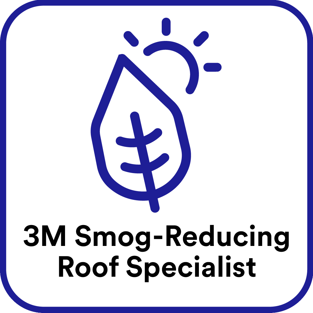 3M smog-reducing roof specialist
