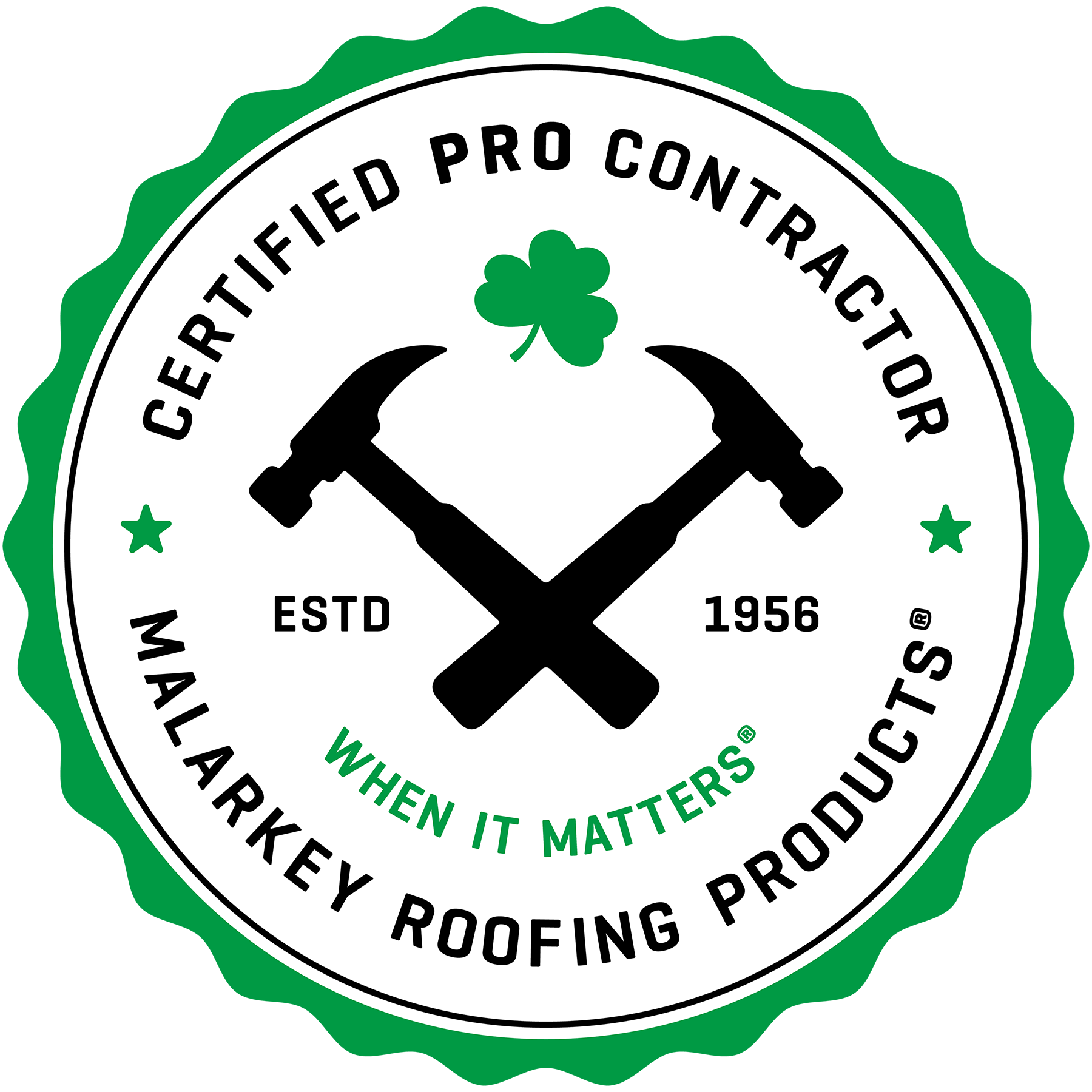 Malarkey Certified Pro Contractor